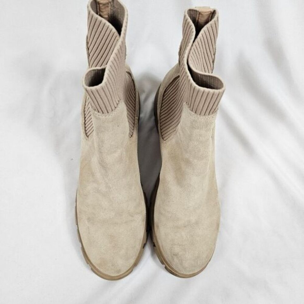 Steve Madden Hayle Boots In Sand Suede - Size 11 - Picture 2 of 11